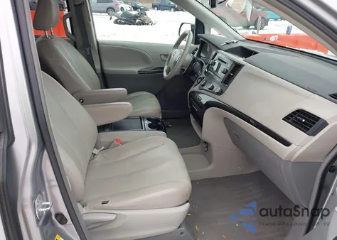 2011 Toyota Sienna Le V6 from USA, damaged, VIN 5TDKK3DC5BS025940